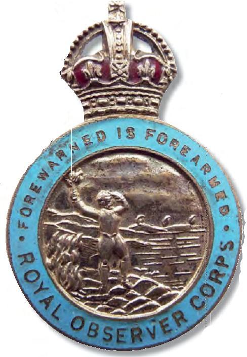 Royal Observer Corps Veterans Sticker